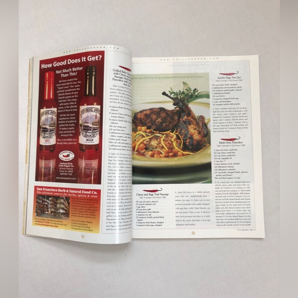 Chile Pepper Magazine June 2004 Spicey Hot Food Cookbook Recipes - Picture 5 of 5